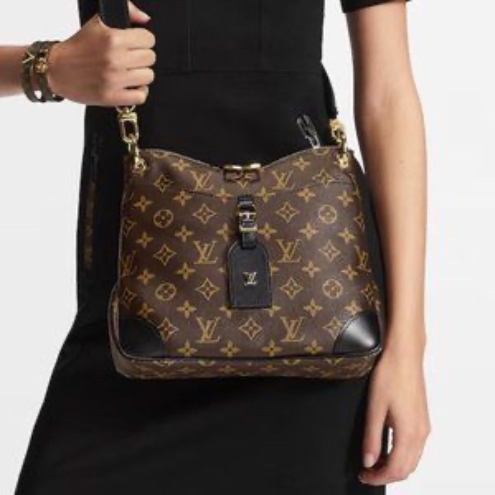 Louis Vuitton | Odeon NM Handbag Monogram Canvas PM Crossbody | Black